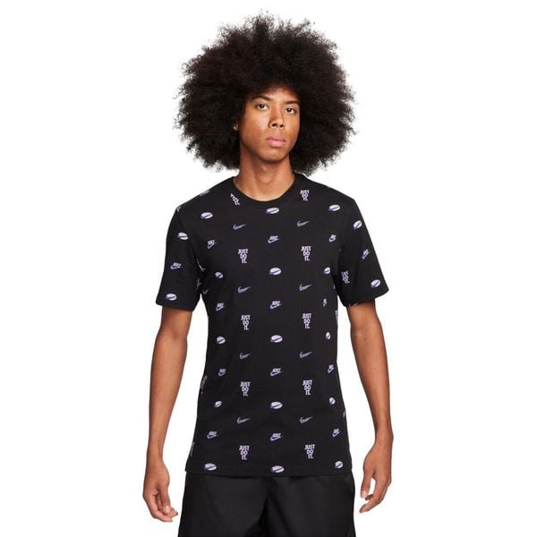 Męska Koszulka Sportowa. Czarne t-shirty sportowe męskie Nike, m, bez ramiączek, trekkingowe. Za 235.99 zł.