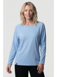 Alife and kickin Koszulka "Gaia" w kolorze błękitnym rozmiar: L. Niebieskie t-shirty damskie Alife and Kickin, l, bez wzorów, z bawełny, bez kołnierzyka. Za 60.99 zł.