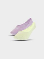 4F Skarpetki casual no-show (2-pack) damskie - multikolor 35-38. Czarne skarpetki damskie 4f, bez wzorów, z bawełny. Za 39.99 zł.
