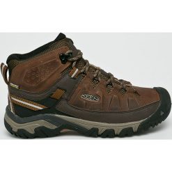 Keen - Buty Targhee III Mid. Żółte buty trekkingowe męskie Keen, z materiału, bez zapięcia, outdoorowe. W wyprzedaży za 439.90 zł.