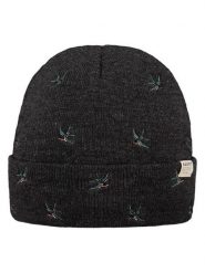 Barts Czapka "Vinson" w kolorze antracytowym rozmiar: onesize. Czarne czapki zimowe damskie Barts, ze splotem. Za 96.14 zł.