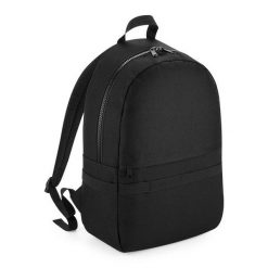Modularny plecak Bag Base. Czarne plecaki damskie BAGBASE, bez wzorów, z materiału, eleganckie. Za 81.20 zł.