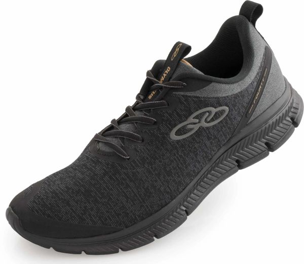Męskie buty sportowe Olympikus Fourty 772 czarne. Czarne buty sportowe na co dzień męskie OLYMPIKUS, z materiału, bez zapięcia. Za 255.99 zł.