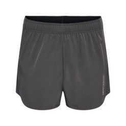 Szorty damskie Hummel Vital Woven. Szare szorty damskie HUMMEL, bez wzorów, z elastanu, klasyczne, z standardowym stanem. Za 209.95 zł.