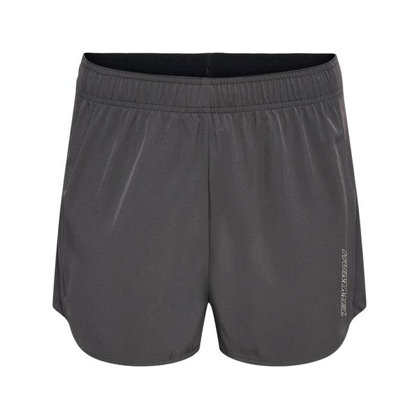 Szorty damskie Hummel Vital Woven. Szare szorty damskie HUMMEL, bez wzorów, z elastanu, klasyczne, z standardowym stanem. Za 190.85 zł.