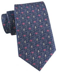 Męski Krawat - Niebieski w Drobny, Melanżowy Wzór - Alties. Niebieskie krawaty i muchy męskie Alties, bez wzorów, z tkaniny, eleganckie. Za 55.00 zł.