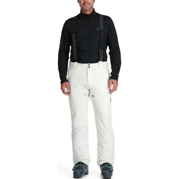 Spodnie narciarskie męskie Spyder Dare. Białe spodnie dresowe męskie Spyder, bez wzorów, z syntetyku, sportowe. Za 1,399.00 zł.