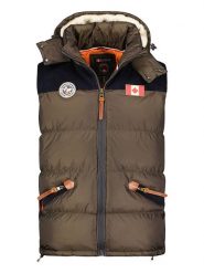 Canadian Peak Kamizelka pikowana "Velianeak" w kolorze khaki rozmiar: S. Brązowe kamizelki męskie Canadian Peak, s. Za 140.86 zł.