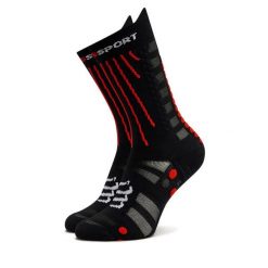 Skarpety długie Compressport. Czarne skarpetki męskie Compressport, bez wzorów. Za 99.99 zł.