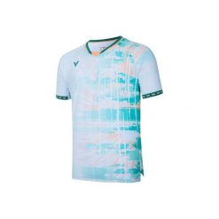 Koszulka sportowa męska VICTOR T-45002 R. Niebieskie t-shirty sportowe męskie VICTOR, l, bez ramiączek. Za 225.00 zł.