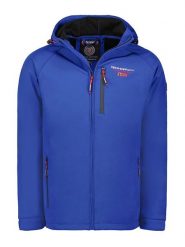Geographical Norway Kurtka softshellowa w kolorze niebieskim rozmiar: XXL. Niebieskie kurtki outdoor męskie Geographical Norway, xxl, bez wzorów, bez kaptura. Za 140.53 zł.