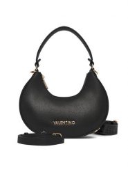 Valentino Torebka Shelby VBS90A07GRA Czarny. Czarne torebki klasyczne damskie Valentino, bez wzorów, ze skóry, bez dodatków. Za 449.99 zł.