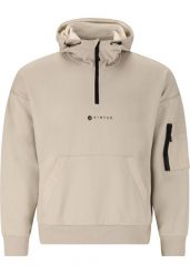 Bluza z kapturem Virtus Willard. Brązowe bluzy z kapturem męskie VIRTUS, s, z materiału. Za 268.00 zł.