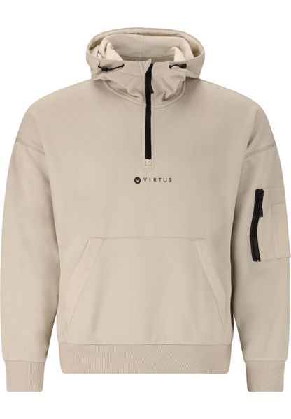 Bluza z kapturem Virtus Willard. Brązowe bluzy z kapturem męskie VIRTUS, uniwersalny, z materiału. Za 268.00 zł.