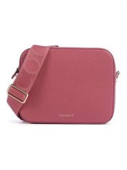 COCCINELLE Skórzana torebka w kolorze jagodowym - 21 x 17 x 6 cm rozmiar: onesize. Czerwone torebki klasyczne damskie Coccinelle, bez wzorów, z materiału, bez dodatków. Za 592.99 zł.