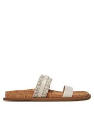 MICHAEL Michael Kors Klapki Mandy 40S5MAFS3L Écru. Klapki damskie MICHAEL Michael Kors, bez wzorów, z materiału, bez obcasa. Za 489.99 zł.