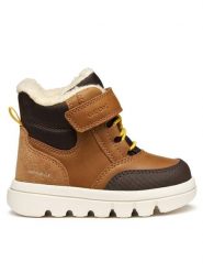 Geox Kozaki B Willaboom B Ab B365BC 0ME22 C6654 M Brązowy. Brązowe buty zimowe chłopięce Geox, ze skóry, bez zapięcia. Za 219.99 zł.