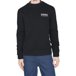 Bluza męska Napapijri B-Kasba C. Czarne bluzy bez kaptura męskie Napapijri, m. Za 269.99 zł.