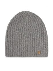 Elisabetta Franchi Czapka BE-04C-67E2 Szary. Szare czapki zimowe damskie Elisabetta Franchi, z kaszmiru. Za 689.99 zł.