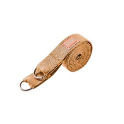 Pasek do jogi myga 2 w 1 - Groovy. Brązowe paski męskie Myga, bez wzorów, z materiału. Za 29.99 zł.