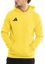 Bluza męska adidas Entrada 26 Hoody. Żółte bluzy z kapturem męskie Adidas, m, z bawełny. Za 134.99 zł.