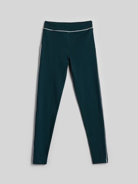 4F Legginsy dzianinowe damskie - zielone XL. Zielone legginsy damskie 4f, xl, bez wzorów, z dzianiny. Za 129.99 zł.
