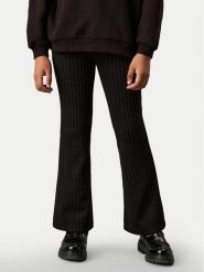 Calvin Klein Jeans Spodnie materiałowe IG0IG02734 Czarny Flare Fit. Czarne spodnie dziewczęce Calvin Klein Jeans, z jeansu. Za 189.99 zł.