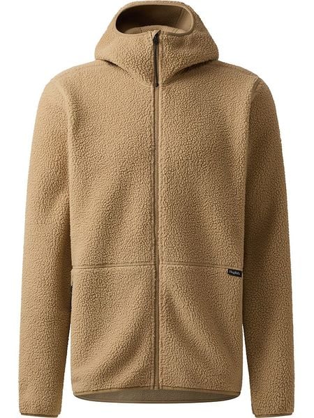 Haglöfs Kurtka polarowa "Funäs" w kolorze karmelowym rozmiar: S. Brązowe kurtki damskie Haglöfs, s, bez wzorów, z polaru, bez kaptura. Za 393.45 zł.