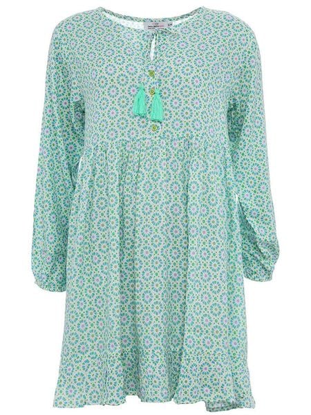 Zwillingsherz Sukienka "Rosalind" w kolorze zielonym rozmiar: S/M. Zielone sukienki damskie Zwillingsherz, na co dzień, m, bez wzorów, z wiskozy, bez kołnierzyka, bez ramiączek, midi, proste. Za 123.95 zł.