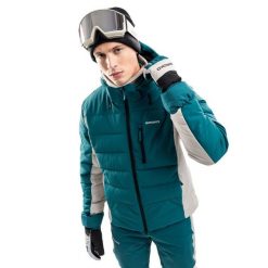 Męska kurtka narciarska Sporty zimowe Siroko W7 La Hoya. Zielone kurtki męskie SIROKO, m, bez wzorów, z materiału, bez kaptura, narciarskie. Za 1,102.00 zł.