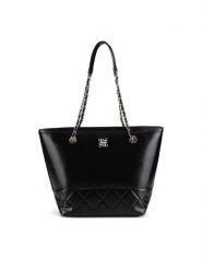 Nine West Torebka BW2A0079 Czarny. Czarne torebki klasyczne damskie Nine West, bez wzorów, z tworzywa sztucznego, bez dodatków. Za 229.99 zł.