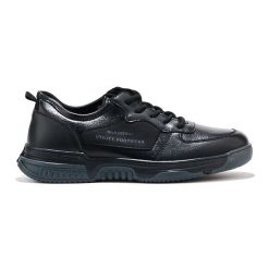 Czarne sportowe buty męskie. Czarne buty sportowe na co dzień męskie bez zapięcia. Za 181.89 zł.