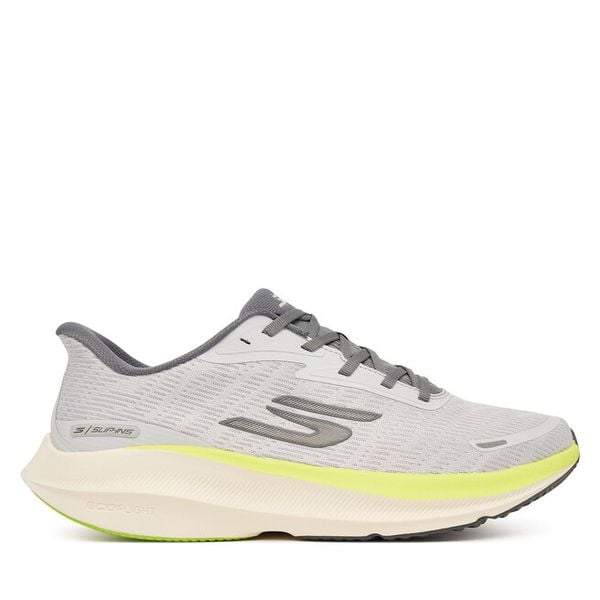 Buty do biegania Skechers. Szare obuwie do biegania damskie Skechers. Za 499.99 zł.