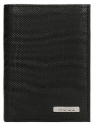 Wojas Skórzany portfel w kolorze czarnym - 8,3 x 11 x 2 cm rozmiar: onesize. Czarne portfele męskie Wojas, bez wzorów, z materiału. Za 114.95 zł.