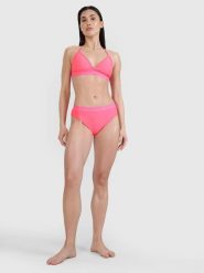 DÓŁ OD BIKINI DAMSKI STRÓJ 4F KĄPIELOWY XL F072. Czerwone bikini damskie 4f, bez wzorów. Za 40.87 zł.