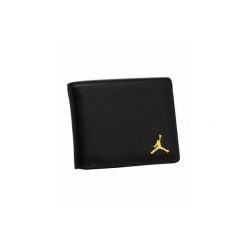 Portfel skórzany Air Jordan Jumpman Ingot Bifold Black Czarny MA0819-023. Czarne portfele damskie Jordan, bez wzorów. Za 447.35 zł.