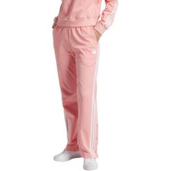 Spodnie damskie adidas Iconic Wrapping 3-Stripes Snap. Czerwone spodnie dresowe damskie Adidas, bez wzorów, z bawełny. Za 229.99 zł.