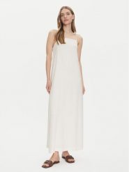 JJXX Sukienka letnia Breeze 12269731 Biały Loose Fit. Białe sukienki damskie JJXX, na lato, s, bez wzorów, z wiskozy, bez kołnierzyka, bez ramiączek. Za 199.99 zł.