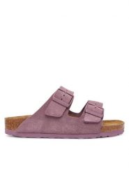 Birkenstock Klapki Arizona 1030636 Różowy. Czerwone klapki damskie Birkenstock, bez wzorów, ze skóry, bez obcasa. Za 539.99 zł.