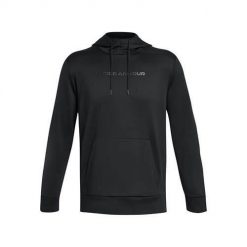 Bluza sportowa męska Under Armour Fleece Graphic Hd. Czarne bluzy sportowe męskie Under Armour, bez wzorów, sportowe, bez kołnierzyka, bez ramiączek. Za 403.00 zł.