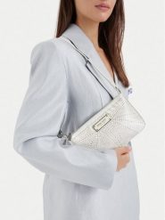 Nine West Torebka CEO-LUXE SERENITY-LA374-4773 Kremowy. Białe torebki klasyczne damskie Nine West, bez wzorów, ze skóry, bez dodatków. Za 169.99 zł.