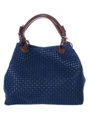 Lucca Baldi Skórzana torebka "Fosdinovo" w kolorze granatowym - 45 x 37 x 15 cm rozmiar: onesize. Niebieskie torebki klasyczne damskie Lucca Baldi, bez wzorów, z materiału, bez dodatków. Za 295.99 zł.