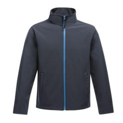 Męski Softshell Ablaze. Niebieskie kurtki softshell damskie Regatta, m, bez wzorów, z softshellu, bez kaptura. Za 124.99 zł.