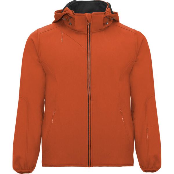 Kurtka Soft Shell Dla Dorosłych Unisex Siberia. Brązowe kurtki damskie ROLY, xs, bez wzorów, bez kaptura. Za 176.99 zł.