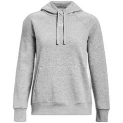 Bluza damska Under Armour Rival Fleece Hoodie. Szare bluzy bez kaptura damskie Under Armour, xl, bez wzorów, bez ramiączek, bez kaptura. Za 255.30 zł.