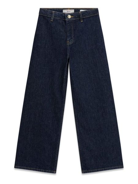 Guess Jeansy J6YA04 D1211 Granatowy Regular Fit. Niebieskie spodnie dziewczęce Guess, z bawełny. Za 234.99 zł.