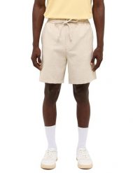 Męskie Szorty Mustang Style Linen Jogger Shorts Whisper White 1015146 2013. Białe szorty męskie Mustang, bez wzorów. Za 169.99 zł.