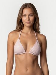 Guess Góra od bikini E6GJ07 KBMV0 Różowy jasny. Czerwone bikini damskie Guess, z aplikacjami. Za 284.99 zł.