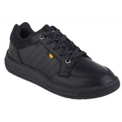 Buty Caterpillar Apa Cush M P725845 czarne. Czarne buty sportowe na co dzień męskie ze skóry, bez zapięcia. Za 590.61 zł.