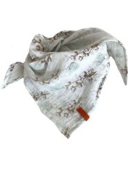 LiVi Muślinowa chusta "Cotton" w kolorze białym rozmiar: 80/86. Białe chusty i apaszki dziecięce LiVi, z bawełny. Za 61.45 zł.
